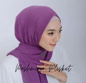 PASHMINA PLISKET TERBARU 2021 / HIJAB PLISKET/ KERUDUNG/ BAJU WANITA/ KERUDUNG PASHMINA PLISKET/ JILBAB