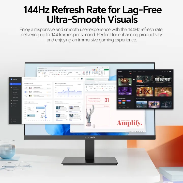 KOORUI%20E2411K%20%7C%2024"%20FHD%20144Hz%20Office%20Monitor%20%7C%20Ultra-thin%20Bezel%20-%20Image%205