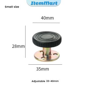 ItemMart Adjustable Headboard Stoppers Prevent loosening Anti-Shake Fixer for Beds Cabinets Sofas