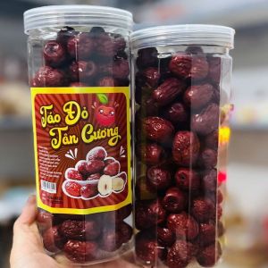 Táo đỏ Tân Cương chín sấy khô nguyên liệu nấu chè chưng yến hầm canh pha trà loại 1 ngủ ngon tốt cho tim mạch