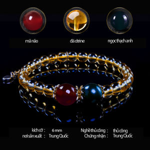 Vòng tay ❤️ Vòng tay pha lê ❤️ Được một bậc thầy ban phước thu hút tài lộc và thịnh vượng ❤️ Cải thiện vận may ban phước lành và mang lại sự giàu có dồi dào