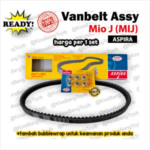 Vanbelt Van Belt Vbelt Set Assy + Roller MIO J SOUL GT ASPIRA
