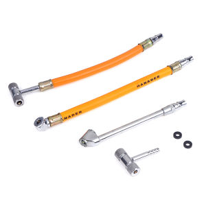 438178 ZXC Inflatable Bike Motorbike Truck Tyre Inflator Connector Hardware Tools Car Nozzle Valve Air Hose Inflating Needles Pump