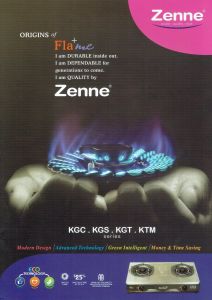 Zenne-Table Top Singlw Burner Gas Stove (KTC18S-PW) | Dapur Gas |