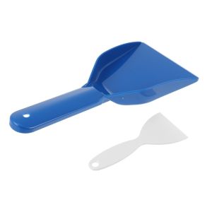 2Pcs/Set Ice Scoop Scraper Refrigerator Defrost Shovel Freezer Frost Remover Plastic Cleaning