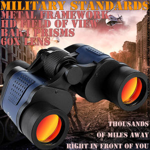 Telescopes high-definition professional-grade telescopes 60X60 large-diameter high-quality outdoor binocular coating 3000M distant view 10x optical zoom low-light night vision portable hunting travel concert military astronomical telescope monocular
