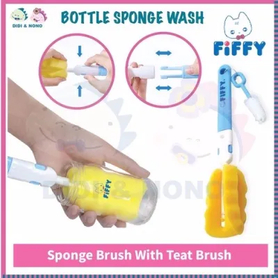 FIFFY BOTTLE WASH LIQUID CLEANSER REFILL PACK 600ML liquid sabun cuci botol susu pencuci botol susu