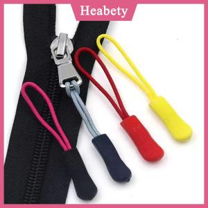 Heabety  Mới 10pcs dây kéo kéo puller End Fit Rope tag thay thế Clip bị hỏng khóa Fixer Zip Dây Tab Túi Du Lịch VaLi lều