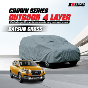 4 Layer Cover Datsun Cross Sarung Mobil Super Outdoor Anti UV & Waterproof  BRICKS