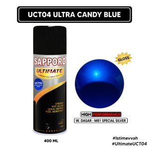 Sapporo Ultimate UCT04 Ultra Candy Blue / Cat Spray Semprot Terbaik