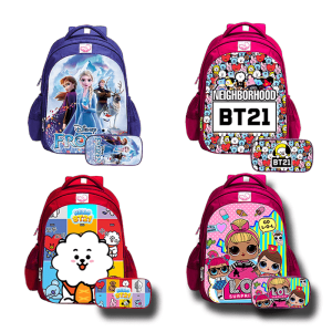 Tas Anak Perempuan Ransel Sekolah TK/SD Bonus kotak pensil Karakter Lol / Tas selempang anak karakter / Tas ktk anak karakter Lol / Tas selempang anak perempuan Lol / Tas ktk anak perempuan / BISA COD