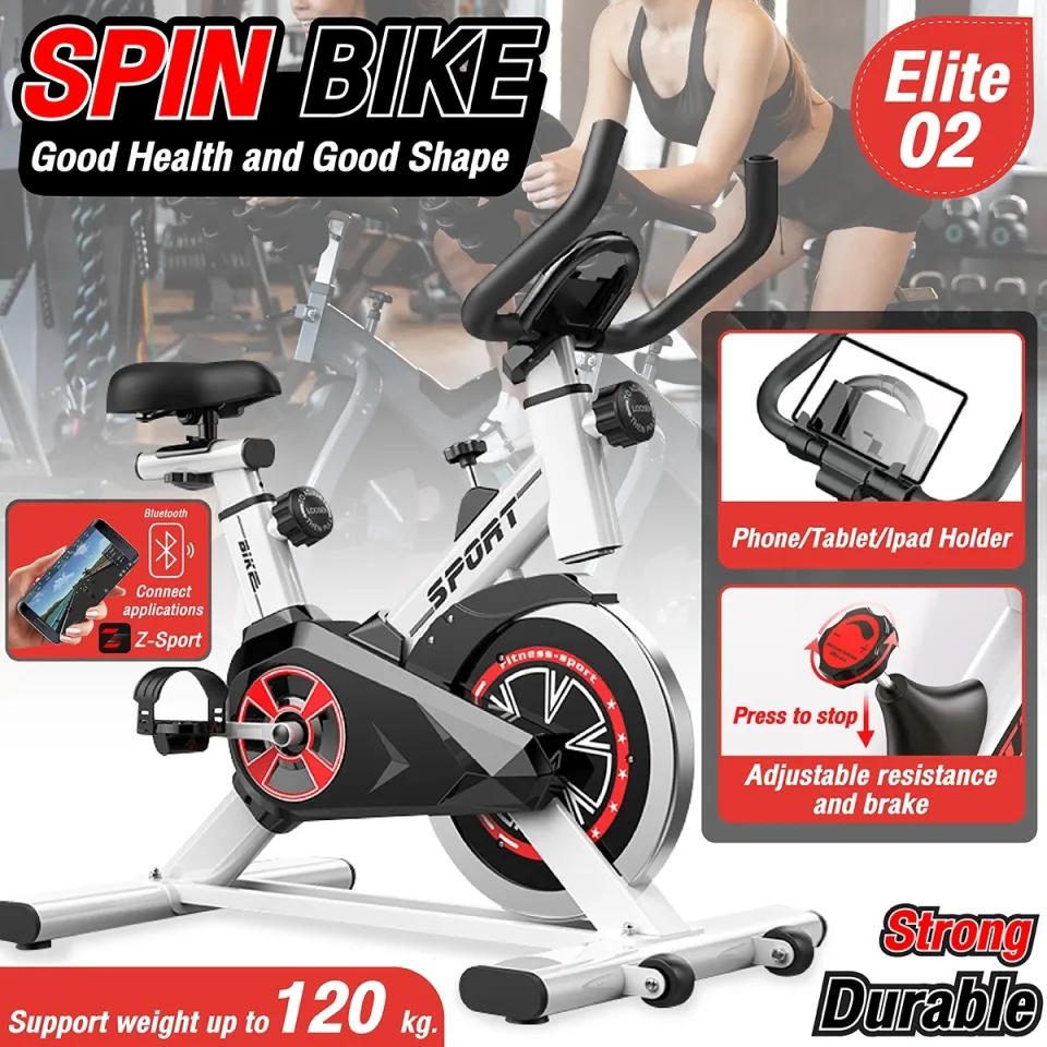 BG Sport Spin Bike Exercise Bike Fitness Equipment Spinning Bike Fitness  Bike Model Elite