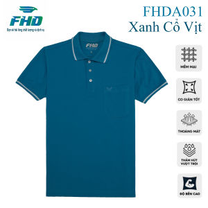 Áo Thun Polo Trung Niên Nam Tay Ngắn Có Túi Chất Vải Cotton Thấm Hút Mồ Hôi Thoáng Mát Dễ Chịu Màu Sắc Tinh Tế Có Size Lớn cho người bụng to nặng ký FHDA031_4