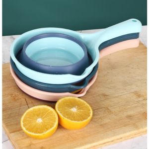 Foldable Silicone Collapsible WATER SCOOP DIPPER Water Ladle Multi-purpose Folding Durable Material