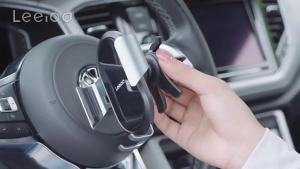 Leyi New Car Phone Holder Gravity Support Aluminum Alloy Navigation Air Conditioning Vent