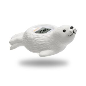 Baby Bath Thermometer bath temperature thermometer in bath thermometer bath thermometer newborn in Fahrenheit and Celsius - White Seal