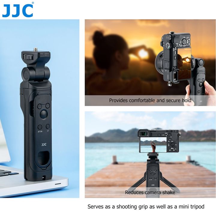 JJC Bluetooth Mini Tripod Grip with Wireless Remote Control