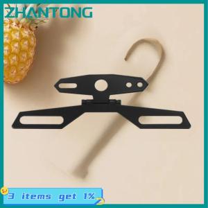 ZHANTONG Motorcycle License Plate Bracket Taillight Mount Support Foldable Number Plate Holder Universal Motorbike Accessories