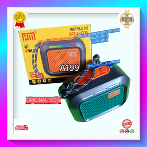 A199 SPEAKER CAS TAHAN 5 JAM SUPER BASS BLUETOOT Min ori 100% SPK 5.3 BT FM USB AUX TWS 8W portabel SPIKER KOTAK TYPE C H73 Bluetooth BULAT SPEKER BLUTUT BESI KARAOKE AUDIO SUARA BAS MINIATUR WATERPROOF ANTI AIR JERNIH NGEBASS BAS PORTABLE SOUND AUDIO  ya