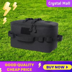 Practical Organizer Bags Large Capacity Camping Storage Bags Multifunctional Gas Stove Canister Pot Carry Bags for Hiking Camping