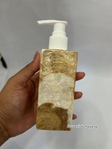 DISENSER SOAP KERANG CAPIZ KECIL TEMPAT SABUN CAIR MATIF KERANG WADAH SABUN LAPIS KERANG