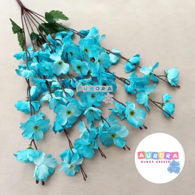 KOREAN Artifical Jumbo Sakura Cherry Blossom Flower Bunga Imlek Chinese New Year Bunga Palsu Bunga Hias Plastik Artifisial Tanaman Hias
