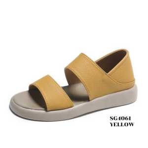 GW Sandal Wanita Korean Kekinian Bahan PU kulit sintetis Model simple 2in1 SG4061