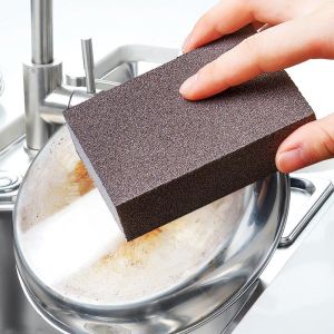 Alat Ajaib Spons Pembersih Kerak Noda Pada Panci Wajan Pisau Nano Magic Spons Pembersih Kerak
