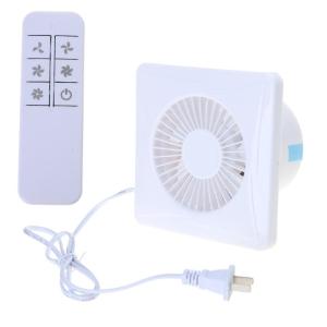 Window Wall Exhaust Fan Household Low Noise Ventilation Fan Kitchen Remote Control Exhaust Fan Ceiling Wall Mount