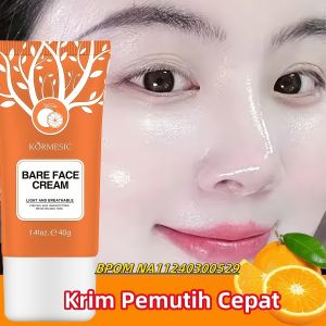 BPOM 100%Original Whitening Lazy Cream Pemutihan instan Krim Malas Pemutih 40g concealer memutihkan mencerahkan warna kulit tidak lengket mudah diaplikasikan cepat menyerap concealer