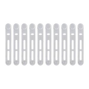 Pack Of 10 Silicone Cord Ties Cable Organizers For Easy Cable Management In Kitchens And Workspaces