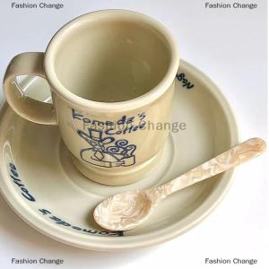 [COD] Fashion Change Colorful Acrylic Ice Spoon Cream Coffee Caviar Spoon Stirring Spoons Dessert Spoon Teaspoon Crafts Tableware Party Photo Props