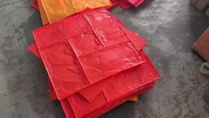 Colorful Cement Embossed Floor Mold Printed Pavement Reinforcement Material Antique Walkway Embossing Material Manufacturer