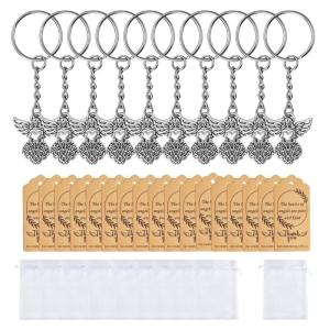 30Sets First Communion Angel Keychain Zinc Alloy Keepsakes For Baptism Celebrations And Church Event With Accessories
