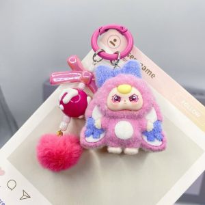 Cartoon Cute Grain Keychain Bag Hanging Decoration Live Streaming Trendy Play Small Pendant Bestie Gift