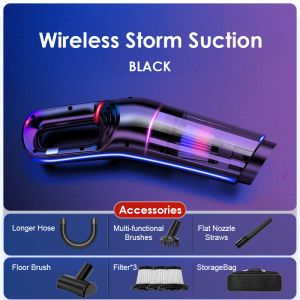 Máy hút bụi xe hơi không dây hút mạnh cầm tay cho thiết bị nhà máy Làm Sạch Sàn xách tay Auto Car Phụ tùng Điện