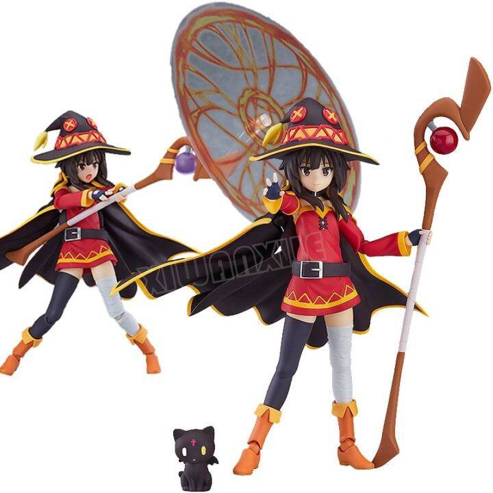 13cm Figma 407 KonoSuba 2 Megumin Anime Figure 399 KonoSuba Aqua