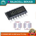 IC CH340C SOP-16 USB Serial TTL UART Original Chip Built-in Xtal CH340. 