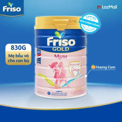 Sữa Bầu Friso Mum Gold Hương Cam 830G