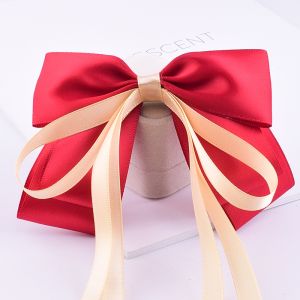 🔥Orfila Korean Kids BowKnot Hair Clips Fashion Ribbon Head Accessories Colorful Tassel Hairpin Sweet Princess Girls