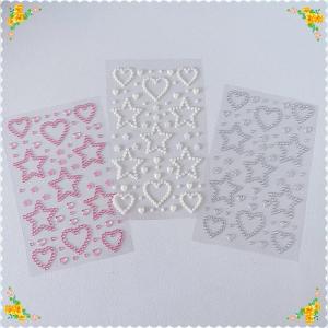 🔥【Special price】🔥🔥[ FLASH SALE ] 3D Star Heart Stickers Kids DIY Decoration Self Adhesive Jewelry Crafts Sparkly Rhinestone Stickers Girls Gifts