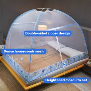 LINSY HOME มุ้งกันยุง 4ฟุต 5ฟุต 6ฟุ มุ้งเด็กและผู้ใหญ่ มุ้งนอน มุ้งเต็นท์ มุ้งกันยุงอัตโนมัติ กางอัตโนมัติ มีประตูซิปเข้าออกง่าย มุ้งพกพา