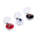 Murah Banget - Tempat Cincin Model Kristal / Tempat Cincin Lamaran Transparan / Kotak Perhiasan Acrylic / Kotak Cincin Akrilik Bening. 