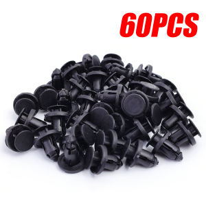 【WOKEN】100PCS 8mm Car Bumper Fastener Rivet Retainer Push Type Engine Cover Fastener Fender Car Door Trim Panel Clip Universal