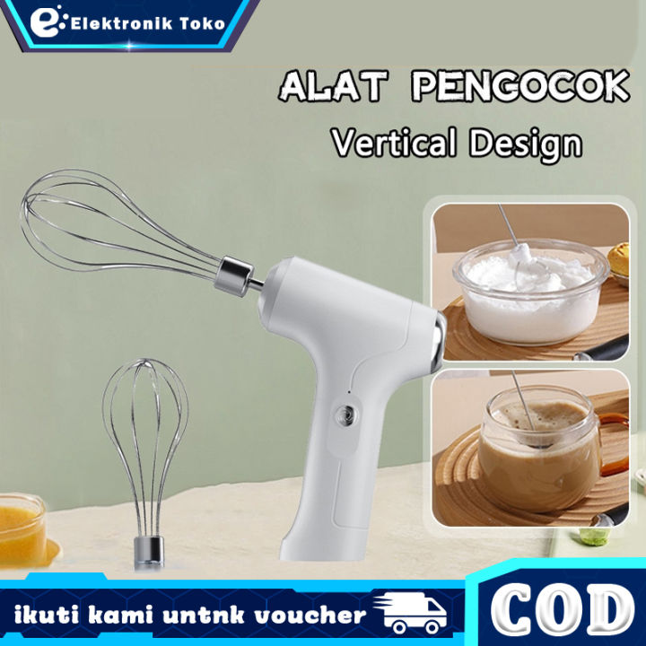 Hand Mixer Electric Electric Hand Blender Tangan Pengaduk Kopi Milk Frother  USB Portable Handheld Mixer Mini Coffee Mixer Hand Blender Pembuih Susu  - Main Image