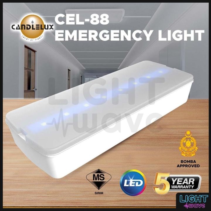 [SIRIM] CANDLELUX CEL88 EMERGENCY LIGHT Lazada