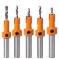 Mũi khoan âm vít gỗ đa năng - mũi khoan mồi âm vít 2 tầng đầu lỗ 3mm đến 8mm. 