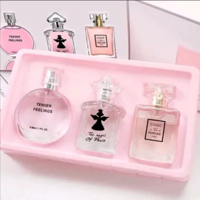 Set 3 chai nước hoa nữ hương thơm quyến rũ quà tặng người thương