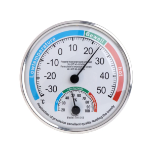 Portable Analog Thermometer Hygrometer Temperature Humidity Monitor Meter Gauge for Laboratory Workshop and House