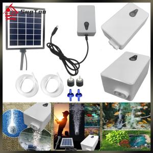 【Local delivery】6V 2W Solar Oxygen Pump Fish Tank Oxygenator Aquarium Oxygen Aerator Air Pump for Garden Fish Tank Outdoor Pool Pond